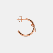 The Senna J Hoop Earrings - thumb 7
