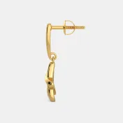 The 5 Point Star Drop Earrings - thumb 4