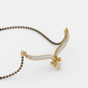 The Aditi Mangalsutra Pendant - thumb 7