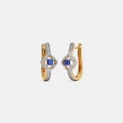 The Rondel Hoop Earrings - thumb 1