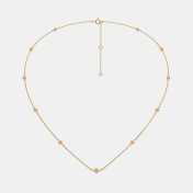 The Bola Delicada Station Necklace - thumb 3