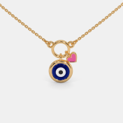 The Protecter Evil Eye Kids Necklace - thumb 4