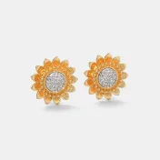 The Heavenly Sunflower Earrings - thumb 6