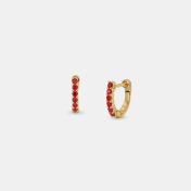 The Napua Multi Pierced Hoop Earrings - thumb 1
