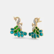 The Imperial Feather Earrings - thumb 1