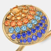 The Whirling Stardust Multi Finger Ring - thumb 4
