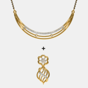 The Mishti Convertible Mangalsutra Pendant - thumb 4