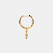 The Presidio Evil Eye Hoop Earrings - thumb 5